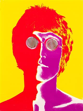 RICHARD AVEDON (1923-2004). [THE BEATLES / LOOK MAGAZINE]. Group of 4 posters. 1967. Sizes vary. Cowles Education Corporation, New York